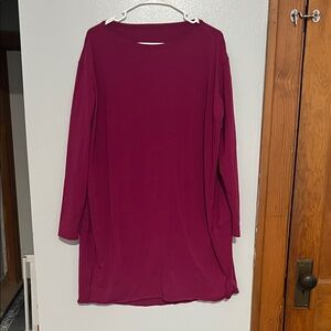 lululemon athletica Long Sleeve Top - Deep Magenta